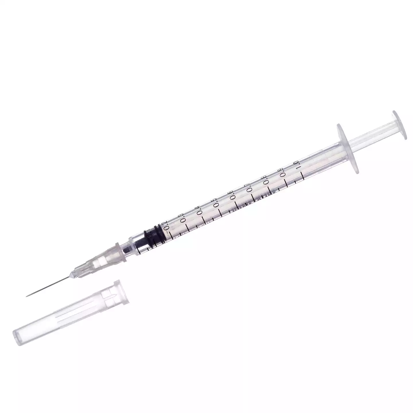 Шприц 1,0 мл туберкулиновый КОМЕТАLINE Protos, 3-х компонентный c иглой 27G (0,4х15мм), стерильный