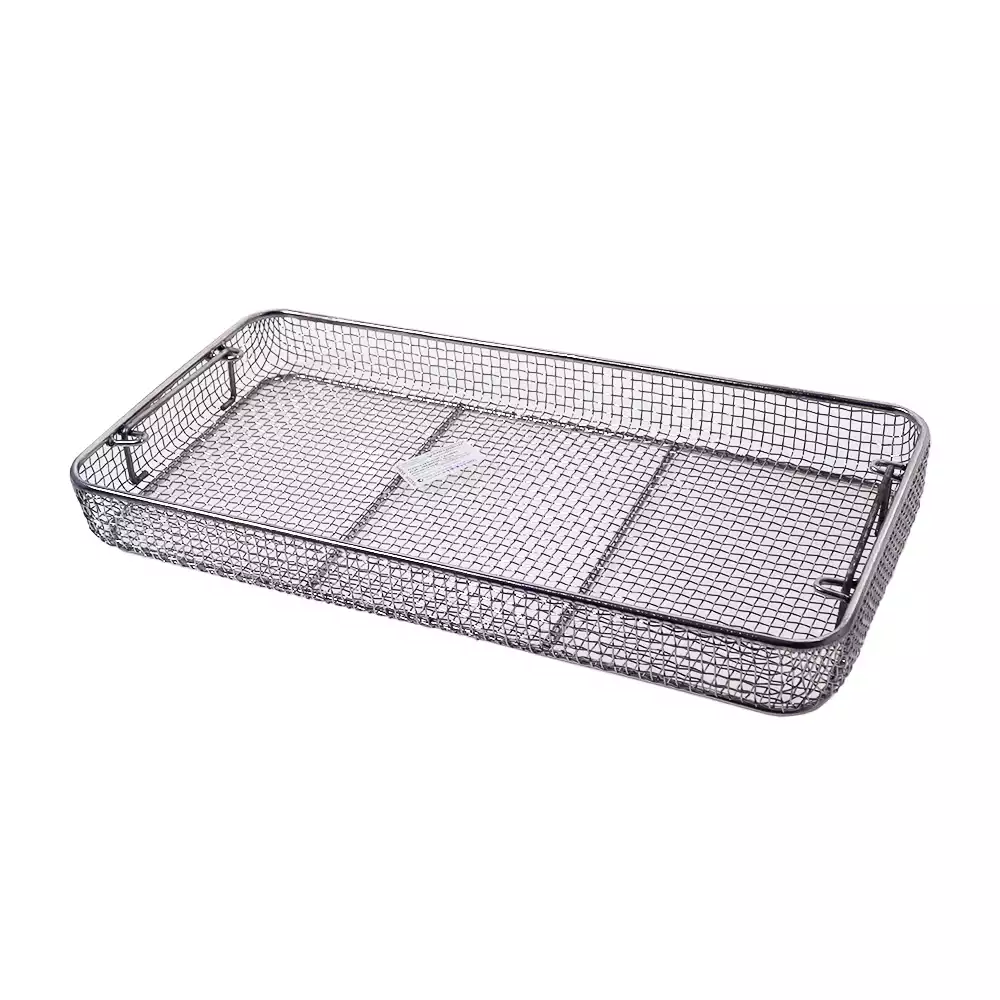 Корзина КСР-"МЕДИКОН", моечная с ручками, размер 450х225х50мм