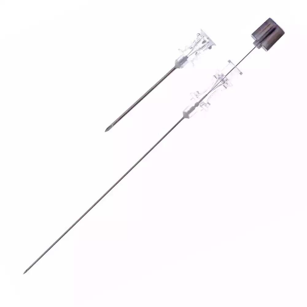 Игла спинальная Pencil Point 27G (0,4*90мм), с проводником, стерильная, серая