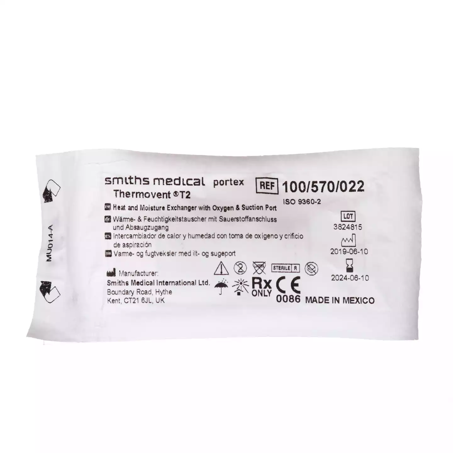 Термовент T2  тепловлагообменник для трахеостом (искусственный нос)