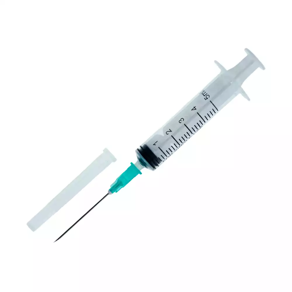 Шприц 5,0 мл, 3-х компонентный INEKTA , игла 21G*1 1/2 (0,8х40мм), стерильный