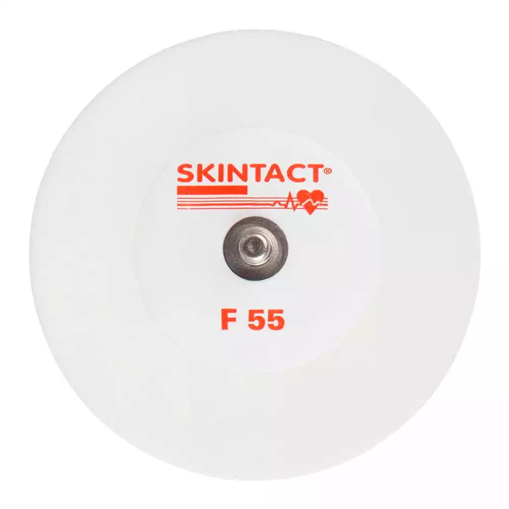 Электроды для ЭКГ, Skintact F-55, диаметр 55мм, самоклеющиеся, пенопласт на основе полиэтилена, жидкий гель Aqua-Wet, одноразовые, упаковка 30шт