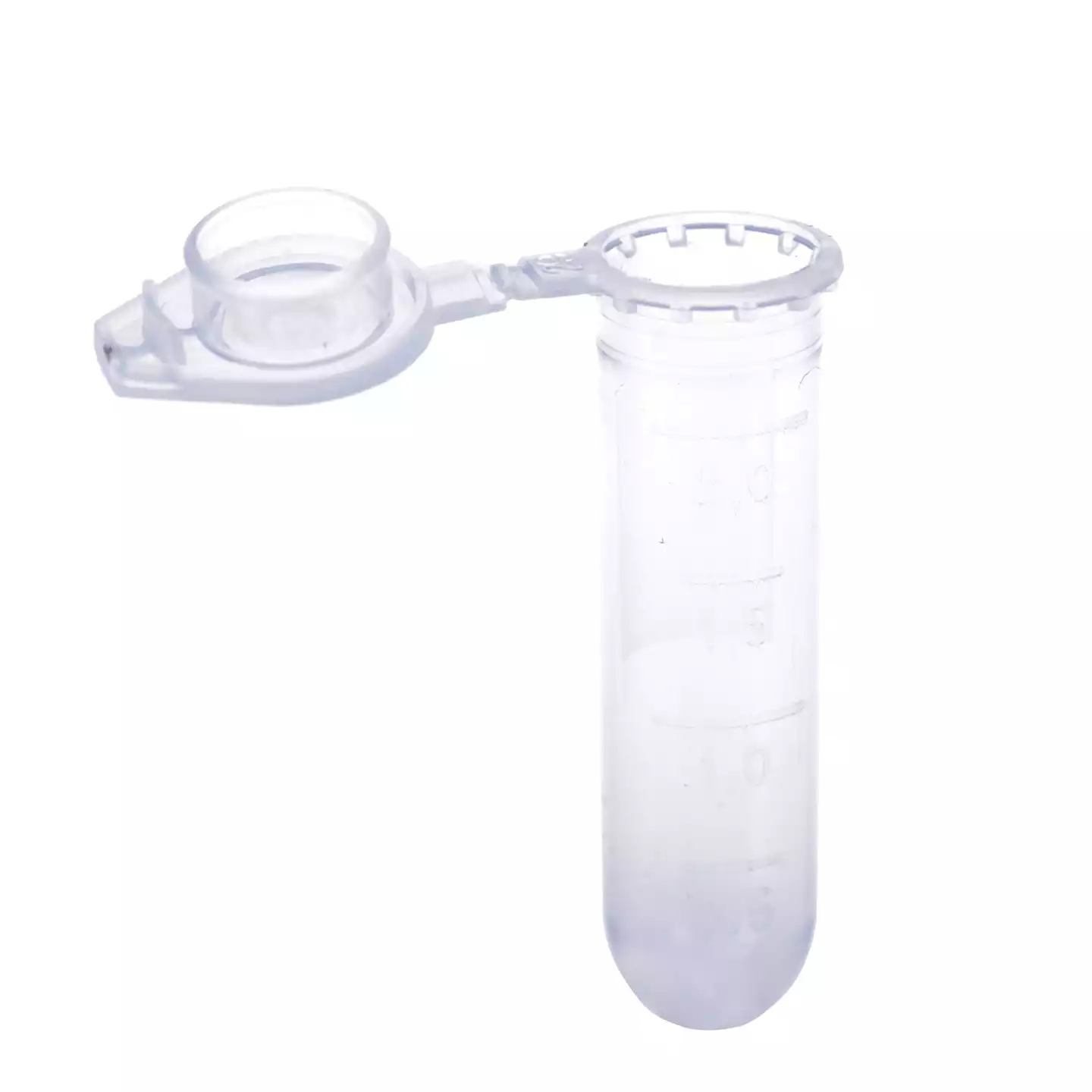 Пробирка центрифужная с делением, объем 2,0мл (типа Эппендорф), круглодонная, с крышкой, нестерильная