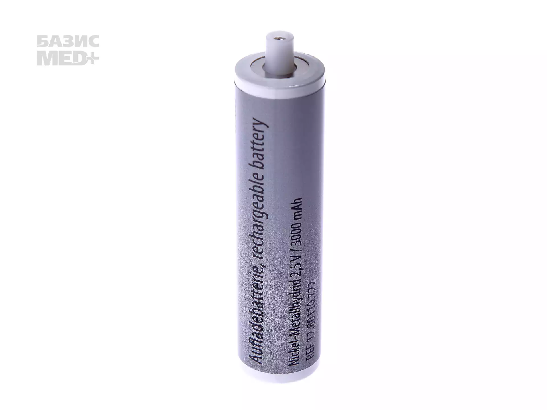 Аккумулятор 2,5 V средний NiMH для ларингоскопов ,отоскопов,офтальмоскопов,дерматоскопов